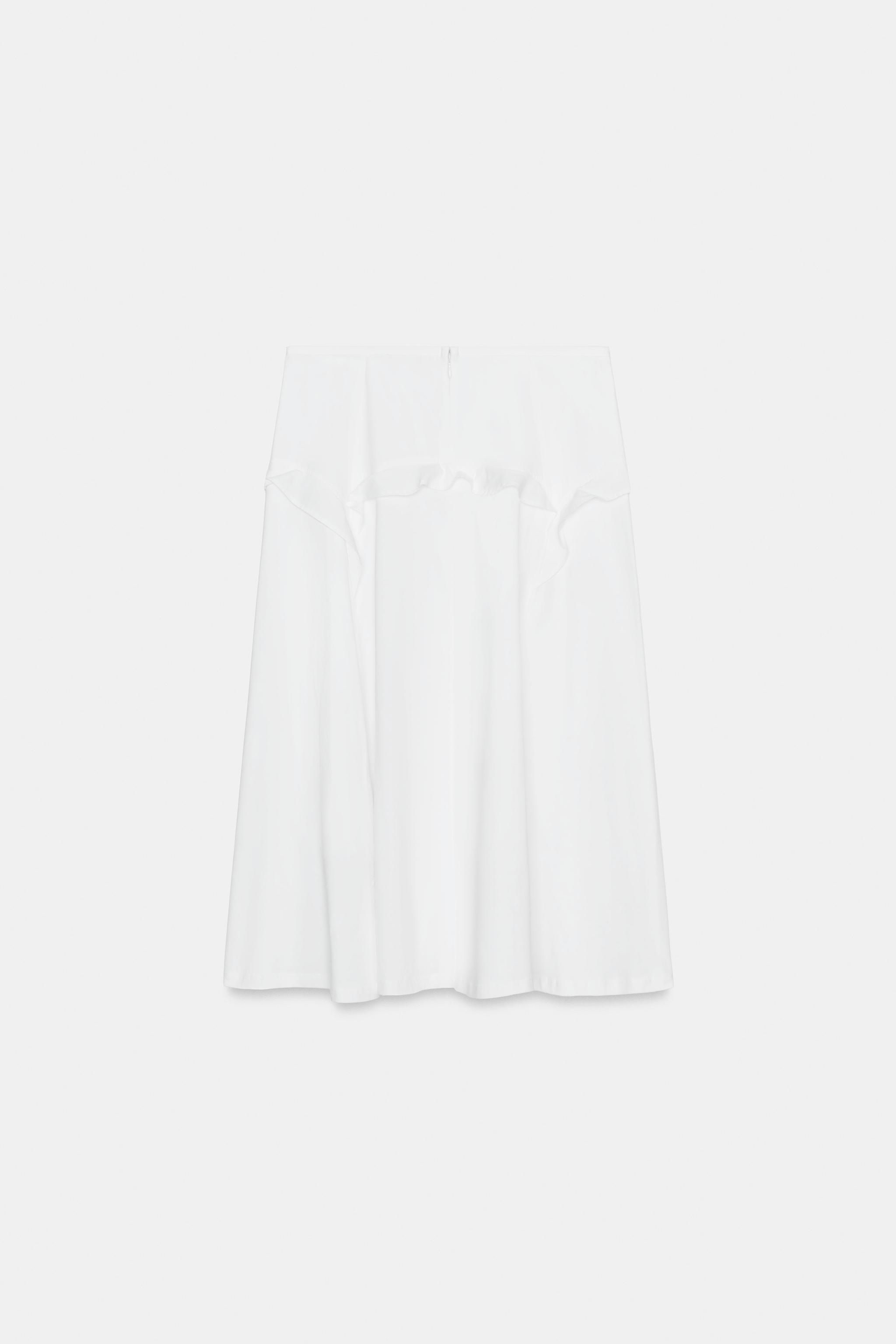 COMBINED RUFFLE SKIRT